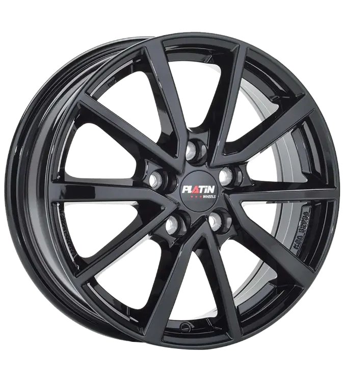 PLATIN Wheels P 95 Black Gloss 6,50x17 5x114,30 ET30,00