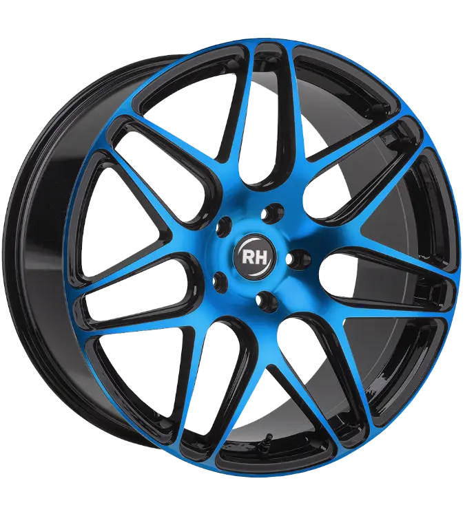 RH Alurad RB 11 Black Polished Blue 9,00x20 5x112,00 ET35,00