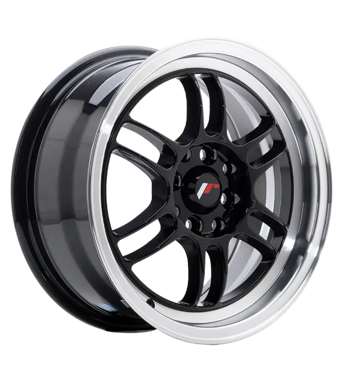 JR Wheels JR7 Black 7,00x15 4x100,00 / 4x114,30 ET38,00