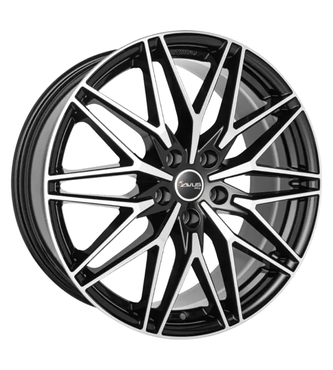 AVUS Racing AC-MB6 - Black Polished 8,50x20 5x112,00 ET30,00