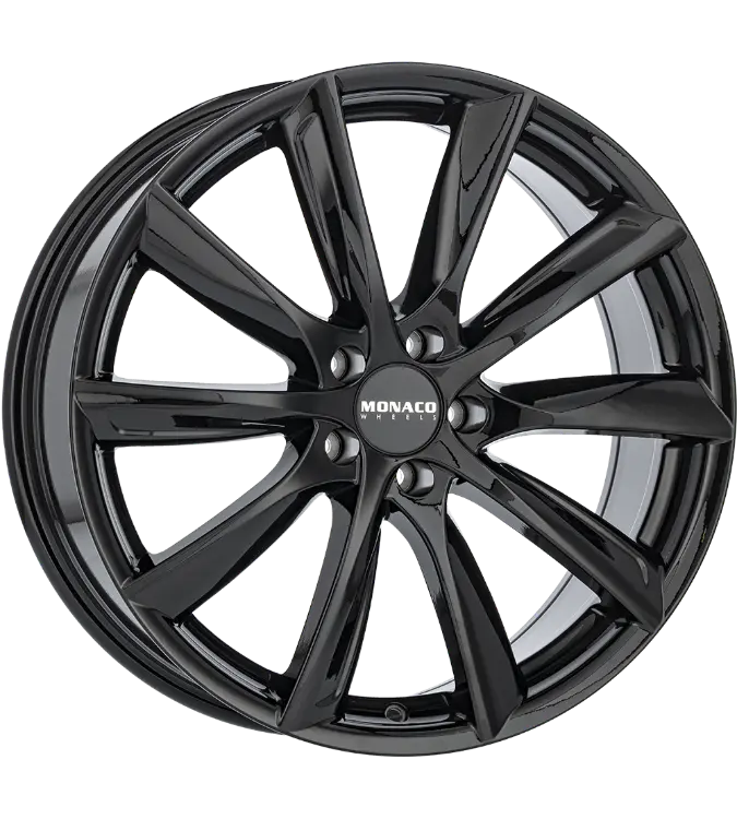 MONACO WHEELS Grand Prix 6 Gloss Black 10,00x20 5x120,00 ET35,00