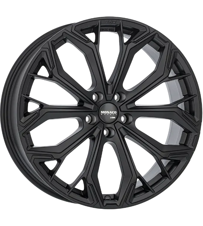MONACO WHEELS Grand Prix C 17 Matt Black 8,00x19 5x120,00 ET58,00