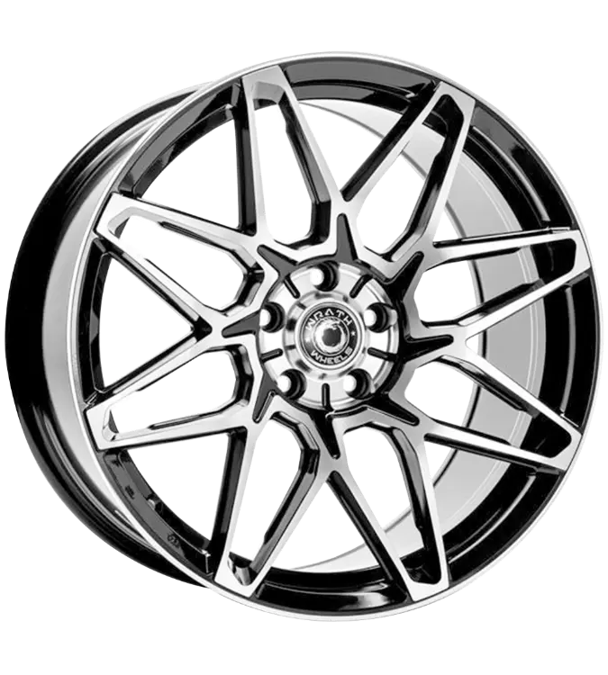 WRATH WHEELS WF-6 Black Polished 8,50x19 5x112,00 ET42,00