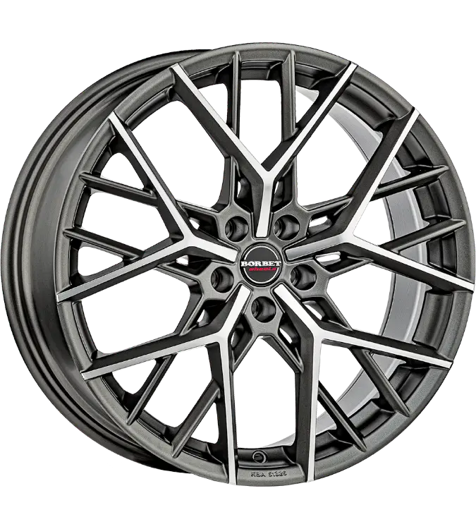 Borbet BY titan polished 8,00x19 5x112,00 ET30,00