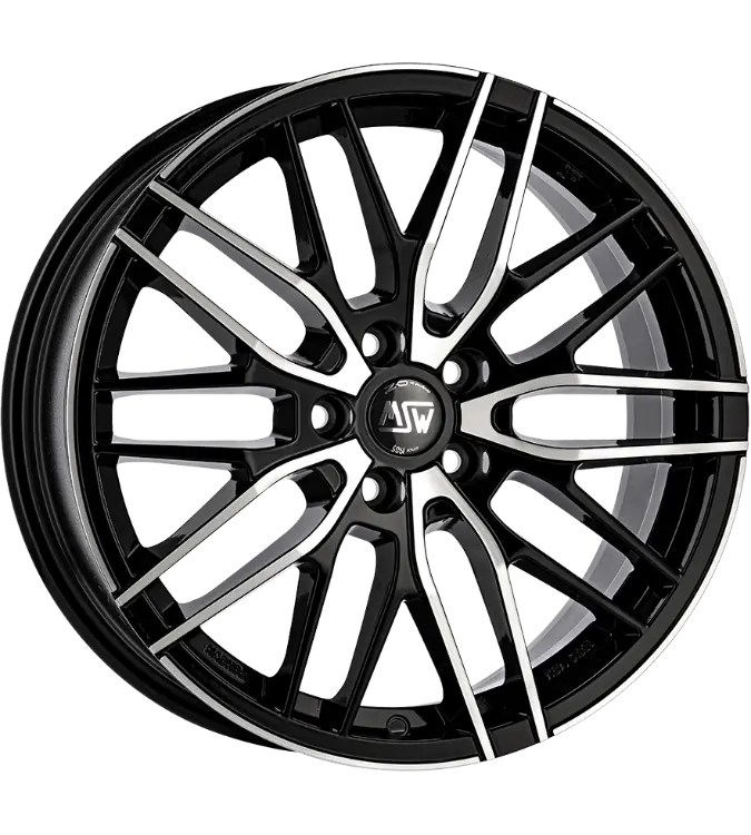 MSW 72 Black Polished 7,00x17 5x120,00 ET45,00