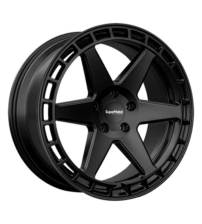 SuperMetal Charger Black matt 9,00x20 6x120,00 ET40,00