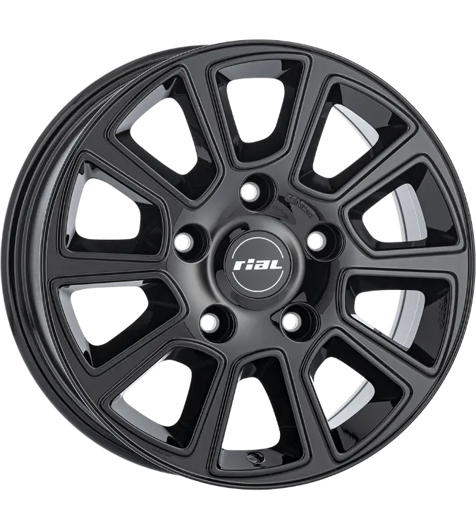 RIAL Transporter 2 Black Gloss 6,00x15 5x118,00 ET68,00