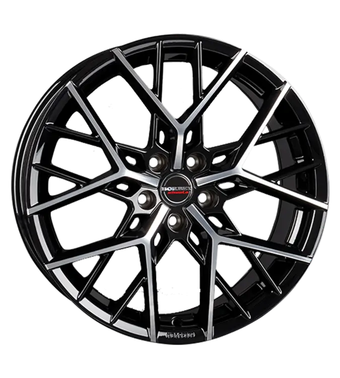 Borbet BY black polished 8,00x18 5x112,00 ET30,00