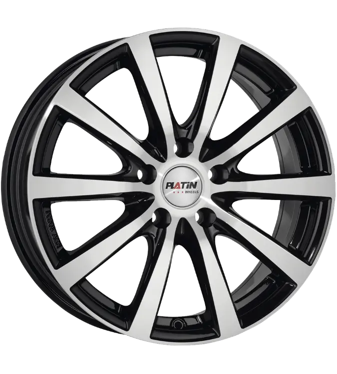 PLATIN Wheels P 69 Black Polished 7,50x17 5x120,00 ET51,00