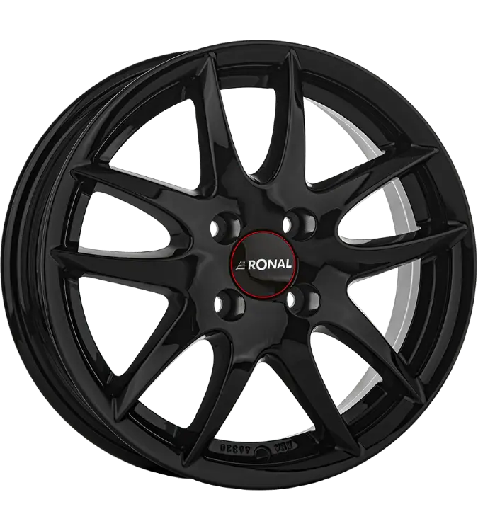 Ronal R46 Jetblack 6,50x15 4x100,00 ET38,00