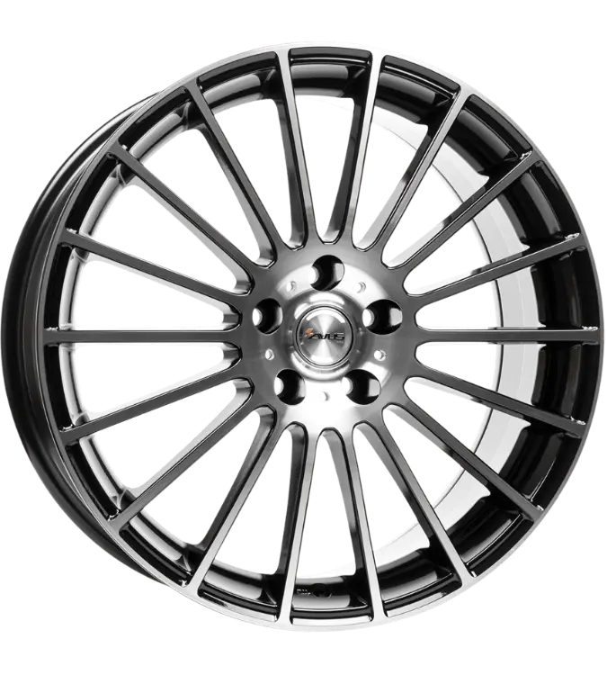 AVUS Racing AC-M03 - Black polished 6,50x16 5x108,00 ET40,00