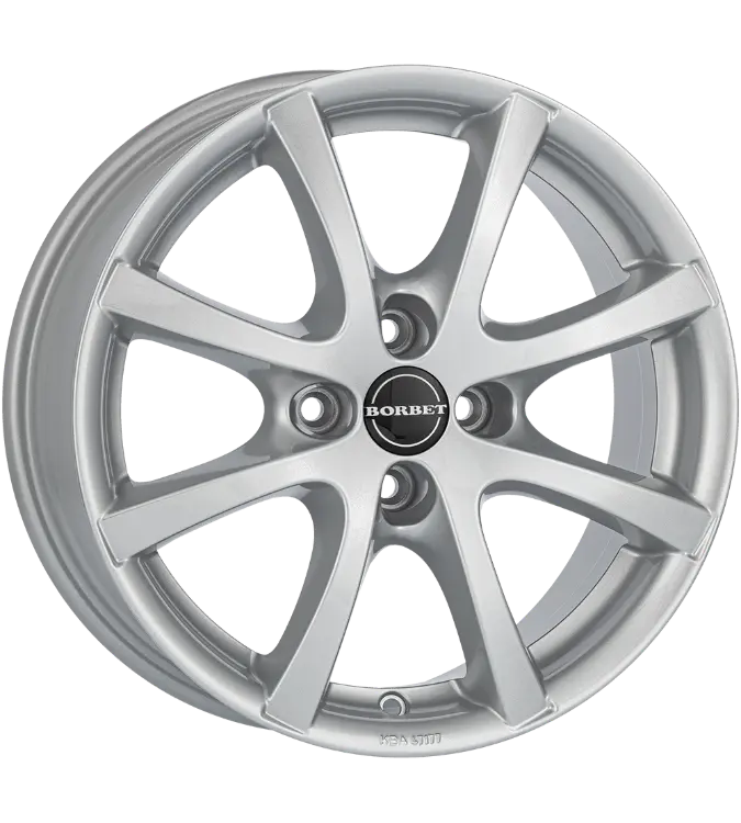 Borbet LV4 silver 7,00x16 4x108,00 ET15,00