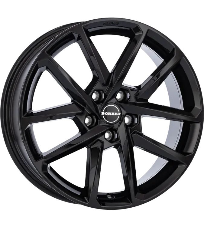 Borbet N black glossy 7,50x18 5x112,00 ET46,10