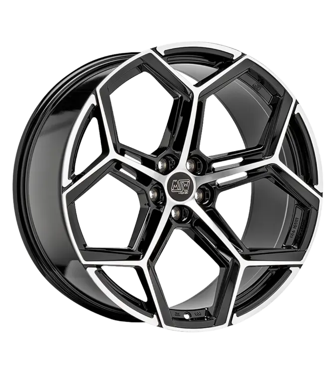 MSW 53 Black Polished 10,50x22 5x112,00 ET19,00