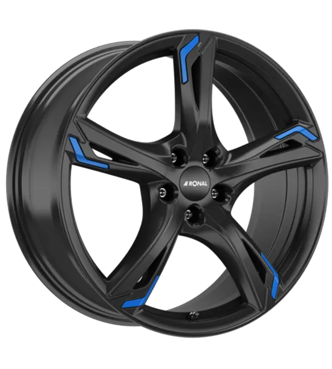 Ronal R62 Jetblack Blue 8,00x19 5x112,00 ET30,00