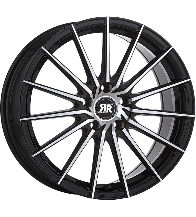 Racer Turismo Black Machined 8,00x18 5x108,00 ET45,00