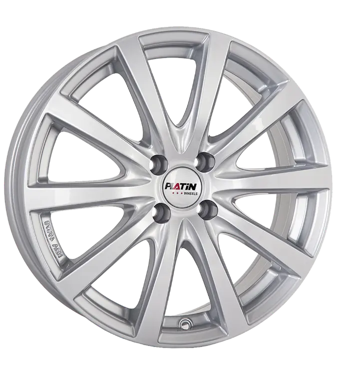 PLATIN Wheels P 69 Silver 6,00x15 4x100,00 ET38,00