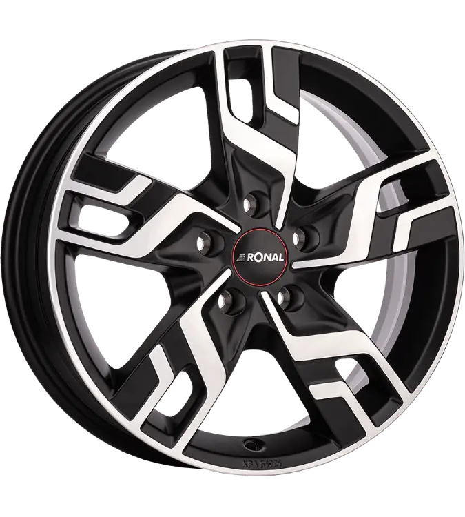 Ronal R64 Jetblack Matt Diamond 7,00x17 5x118,00 ET60,00