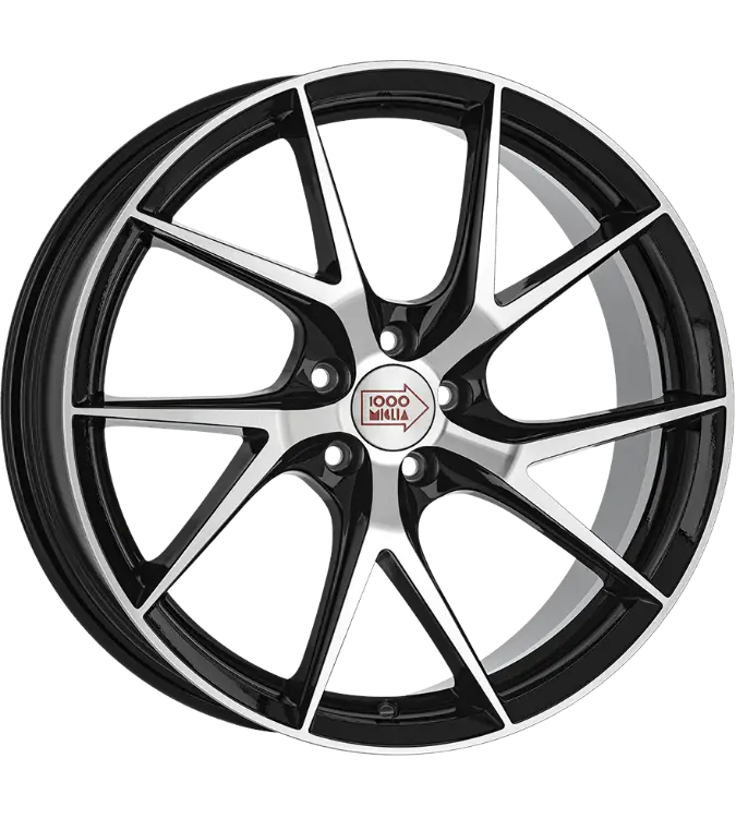 Mille Miglia MM1012 Black Polished 8,50x20 5x120,00 ET35,00