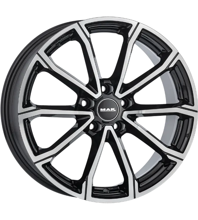 MAK DaVinci Black Mirror 7,00x18 5x114,30 ET35,00