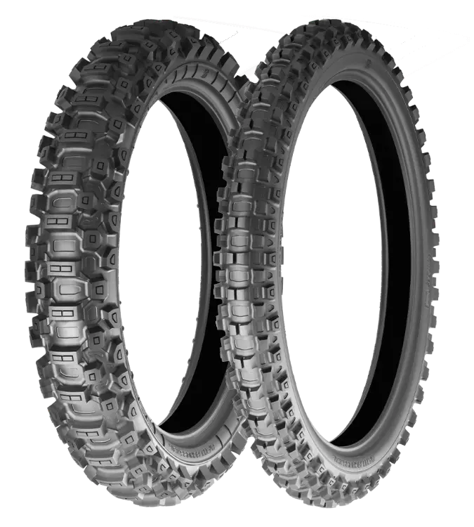 Bridgestone Battlecross X31 90/100-21 57 M TT CASTLE BLOCK, COOLING FIN