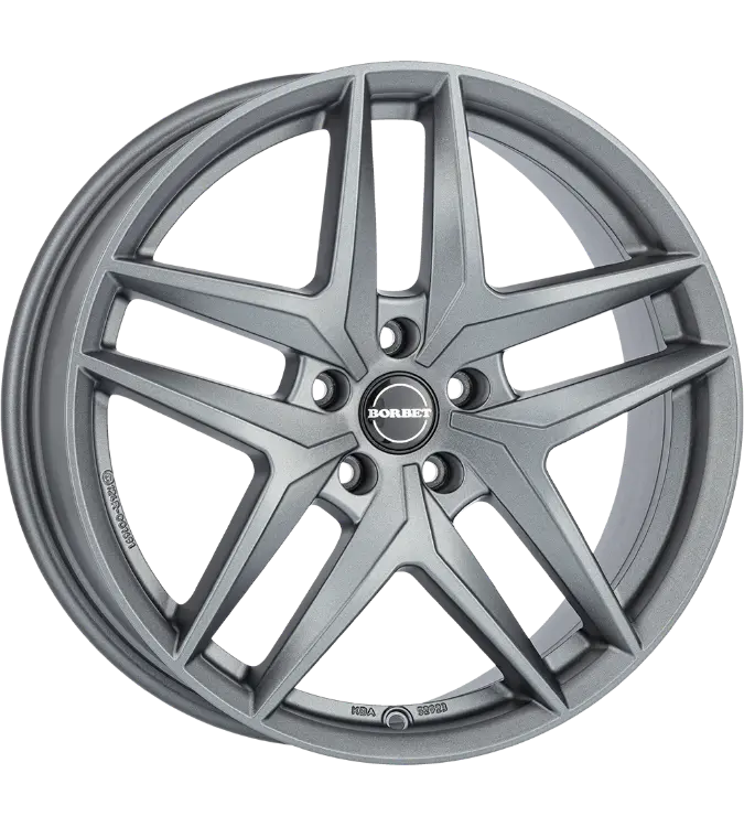 Borbet Z grey matt 8,00x18 5x112,00 ET39,00