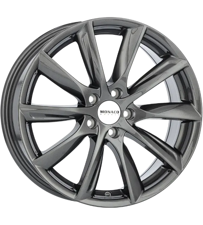 MONACO WHEELS Grand Prix 6 Dark Anthracite 8,00x18 5x108,00 ET45,00