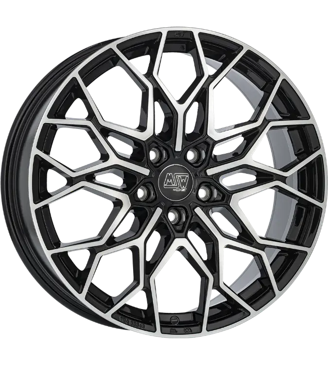 MSW 51 Black Polished 10,00x21 5x130,00 ET43,00