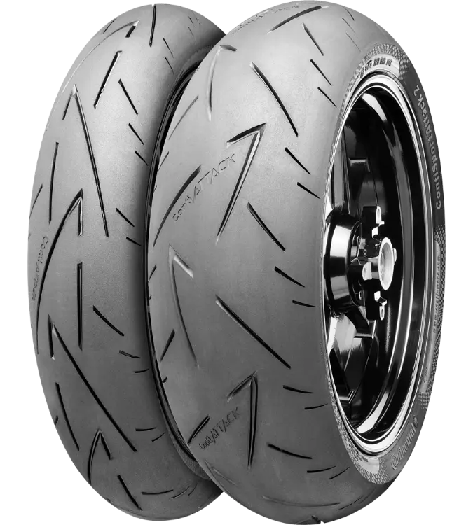 Continental ContiSportAttack 2 120/70ZR17 (58 W) Przód TL M/C
