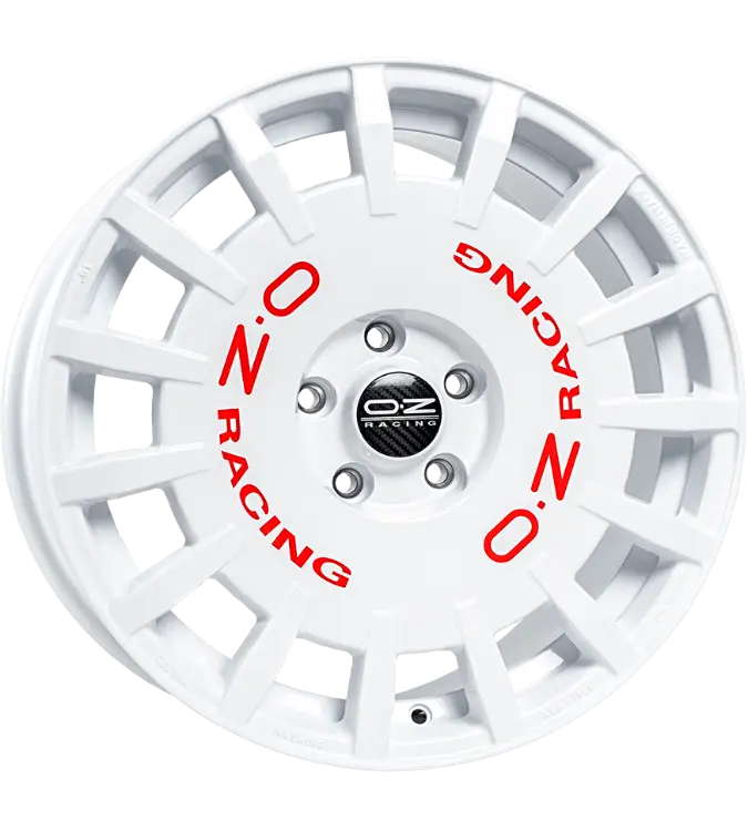 OZ RALLY RACING WHITE 8,00x18 5x108,00 ET45,00