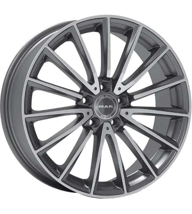 MAK Komet Gun Metallic Mirror 9,00x19 5x112,00 ET30,00