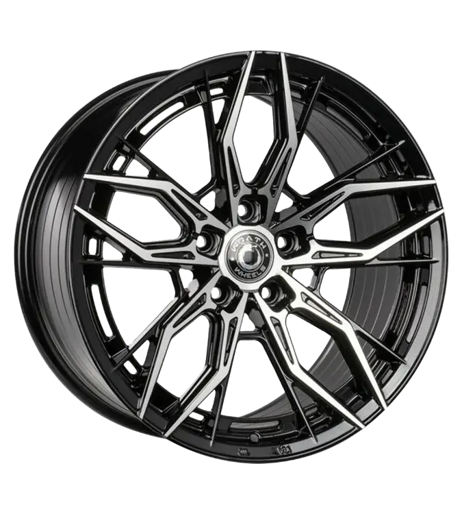 WRATH WHEELS WF-15 Black Polished 8,50x19 5x120,00 ET35,00