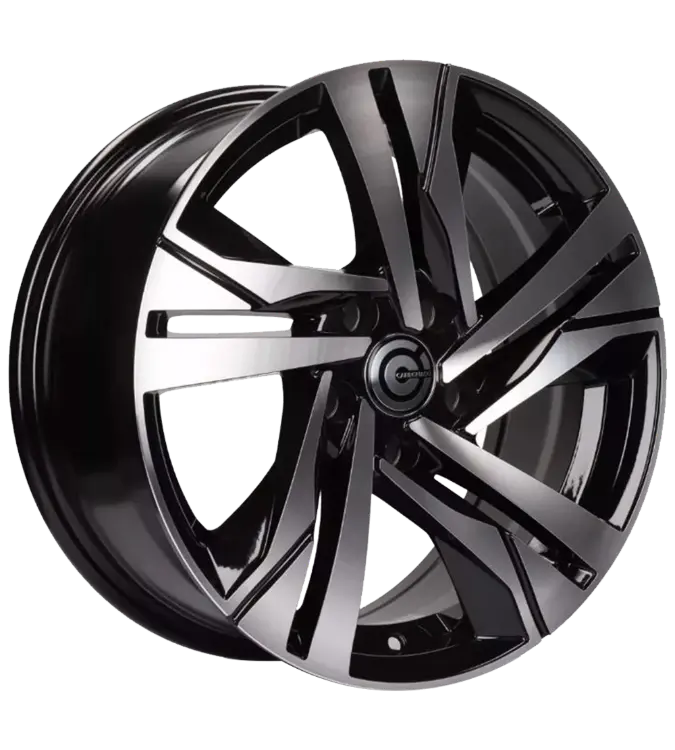 Carbonado Lens Black Polished 7,00x16 5x108,00 ET40,00