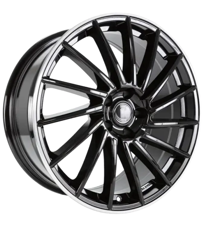 DIEWE BRIOSA BLACK MACHINED LIP 8,50x19 5x108,00 ET43,00