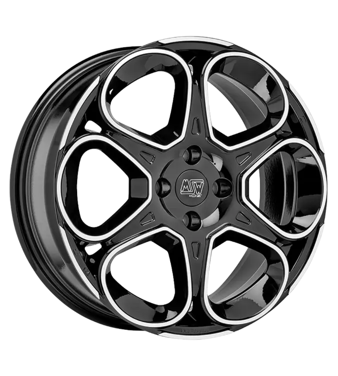 MSW 83 Black Polished 7,00x17 5x114,30 ET45,00