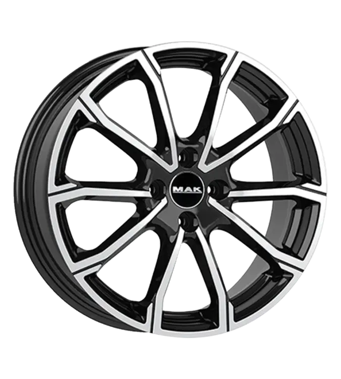 MAK DaVinci 4 Black Mirror 6,50x16 4x98,00 ET35,00