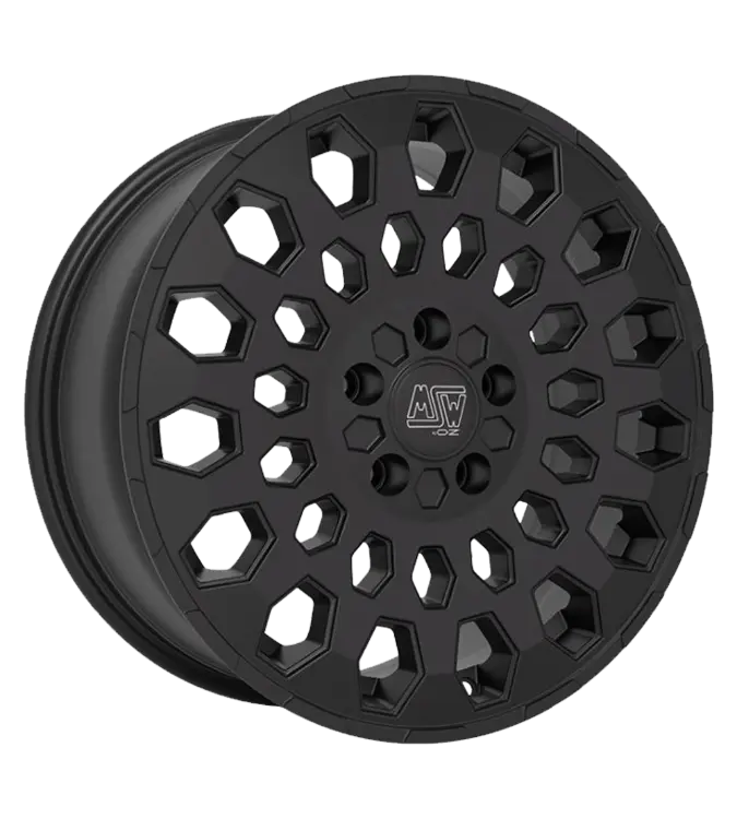 MSW 99 VAN Matt Black 7,00x17 6x114,30 ET30,00