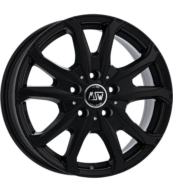 MSW 48 VAN Matt Black 7,00x16 5x120,00 ET51,00