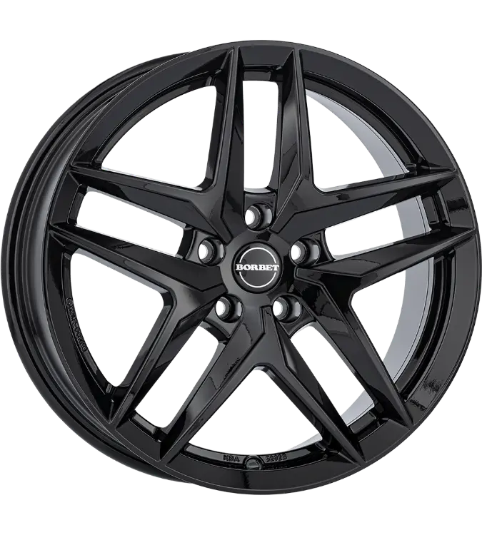 Borbet Z black glossy 7,50x18 5x112,00 ET49,00