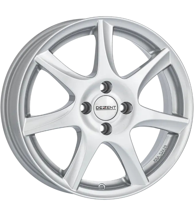 DEZENT TW silver 6,00x15 4x100,00 ET38,00