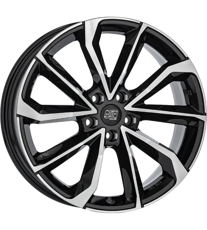 MSW 42 Black Polished 8,00x18 5x114,30 ET30,00