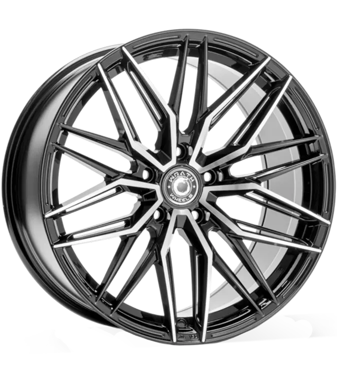 WRATH WHEELS WF-9 Black Polished 8,50x18 5x120,00 ET35,00