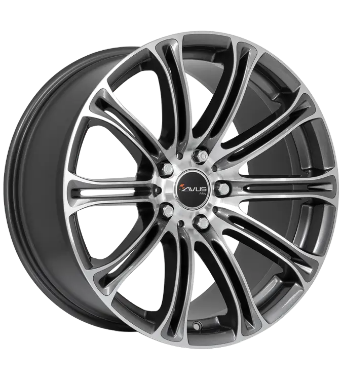 AVUS Racing AC-MB1 - Anthracite Polished 8,50x19 5x120,00 ET30,00