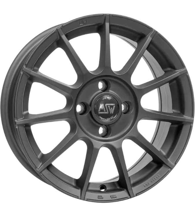 MSW 85 Gun metal 6,00x15 4x100,00 ET47,00