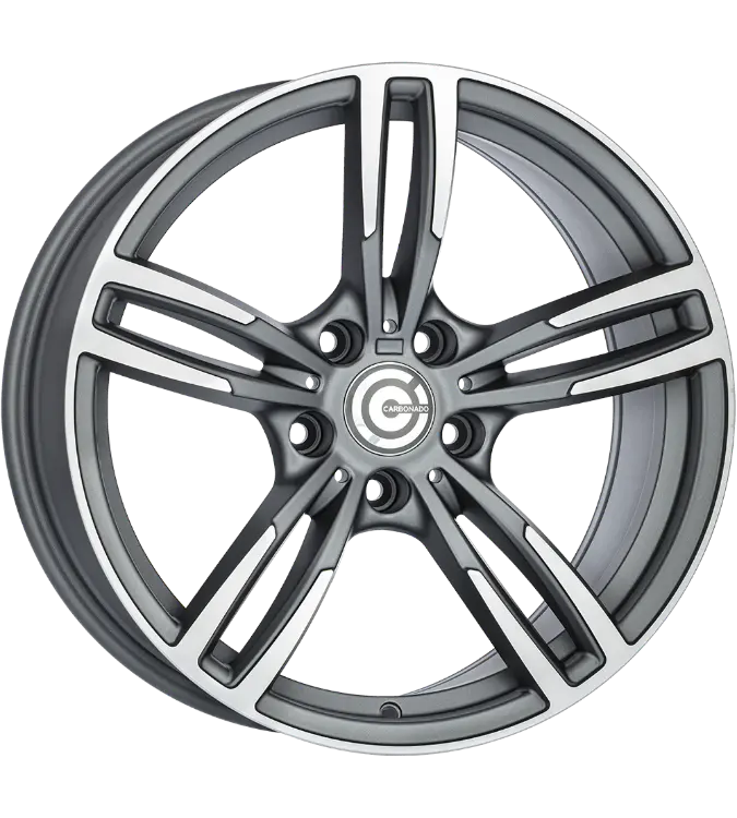 Carbonado Diamond Matt Anthracite Polished 8,50x18 5x120,00 ET33,00