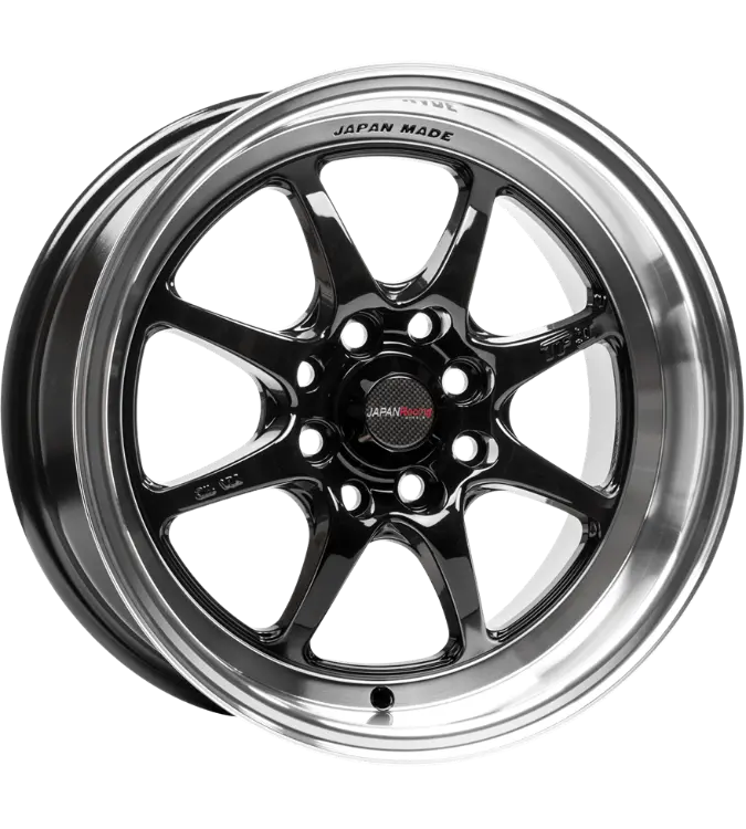 JR Wheels TF2 Black 7,50x15 4x100,00 / 4x114,30 ET30,00