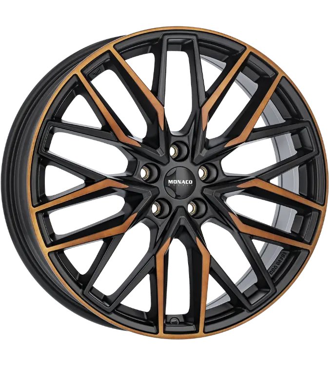 MONACO WHEELS GPX Black Copper Polished 8,00x19 5x112,00 ET40,00