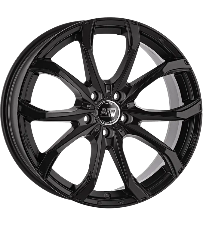 MSW 48 Matt Black 8,50x20 5x112,00 ET30,00