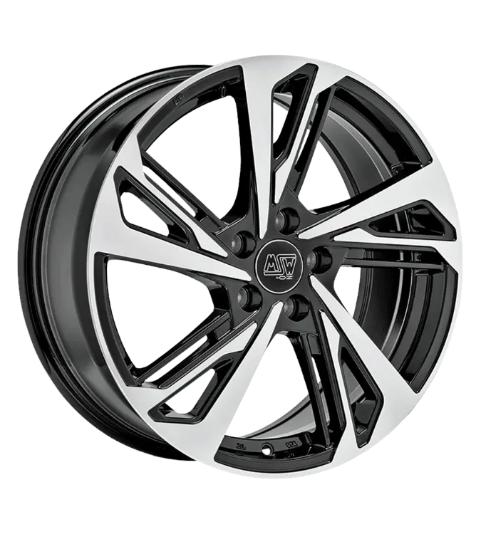 MSW 60 Black Polished 6,50x16 5x114,30 ET46,00