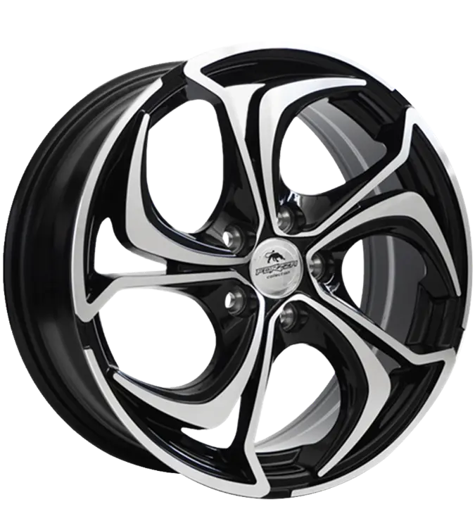 FORZZA Aktia Black Faced Machined 5,50x14 4x100,00 ET40,00